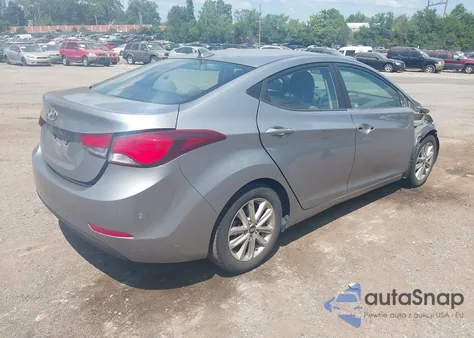 2014 Hyundai Elantra Se из США, поврежденный, VIN KMHDH4AE6EU111501